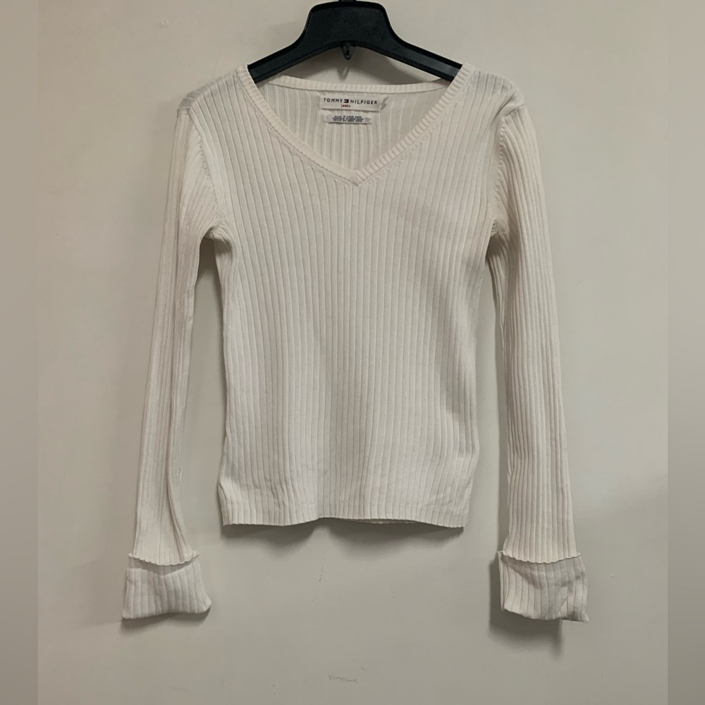 Tommy Hilfiger Ribbed Cotton Sweater
